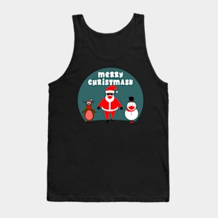 Team Christmask Tank Top